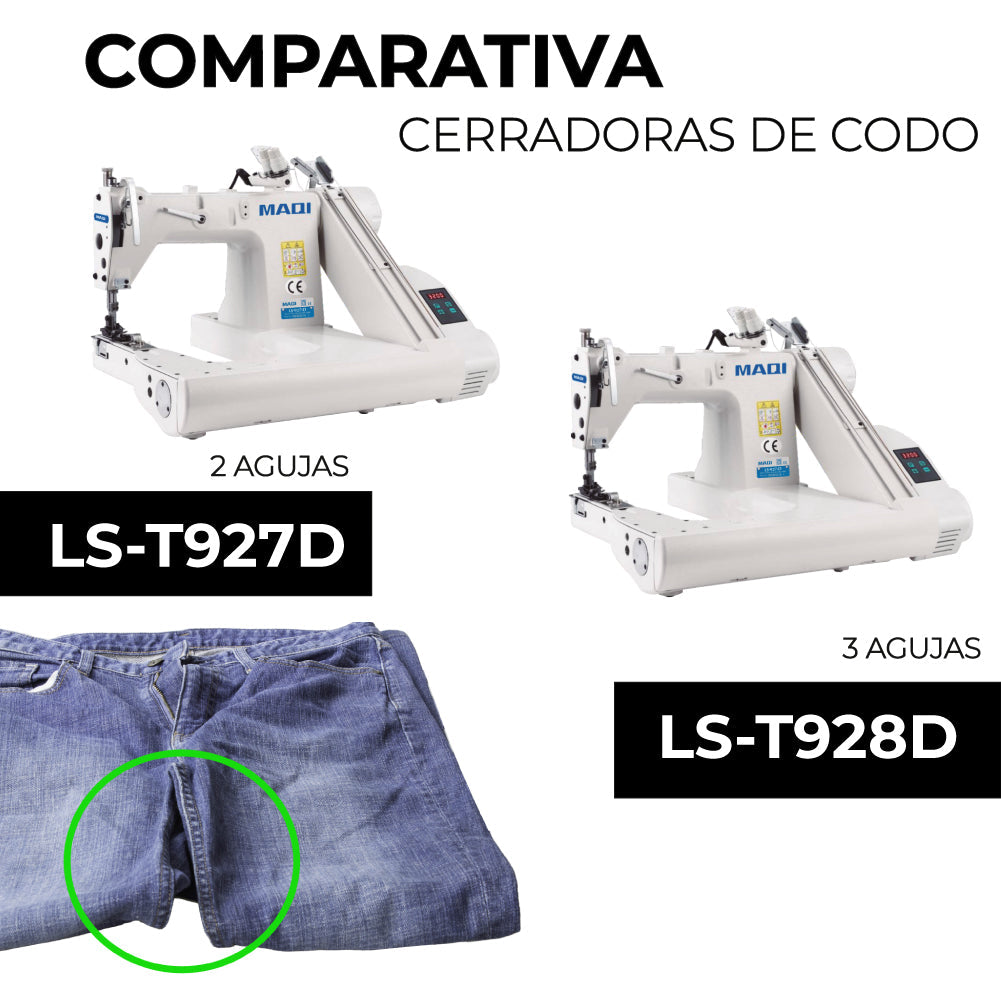 LS-T927D vs LS-T928D: ¿Qué cerradora de codo necesitas para tu taller?