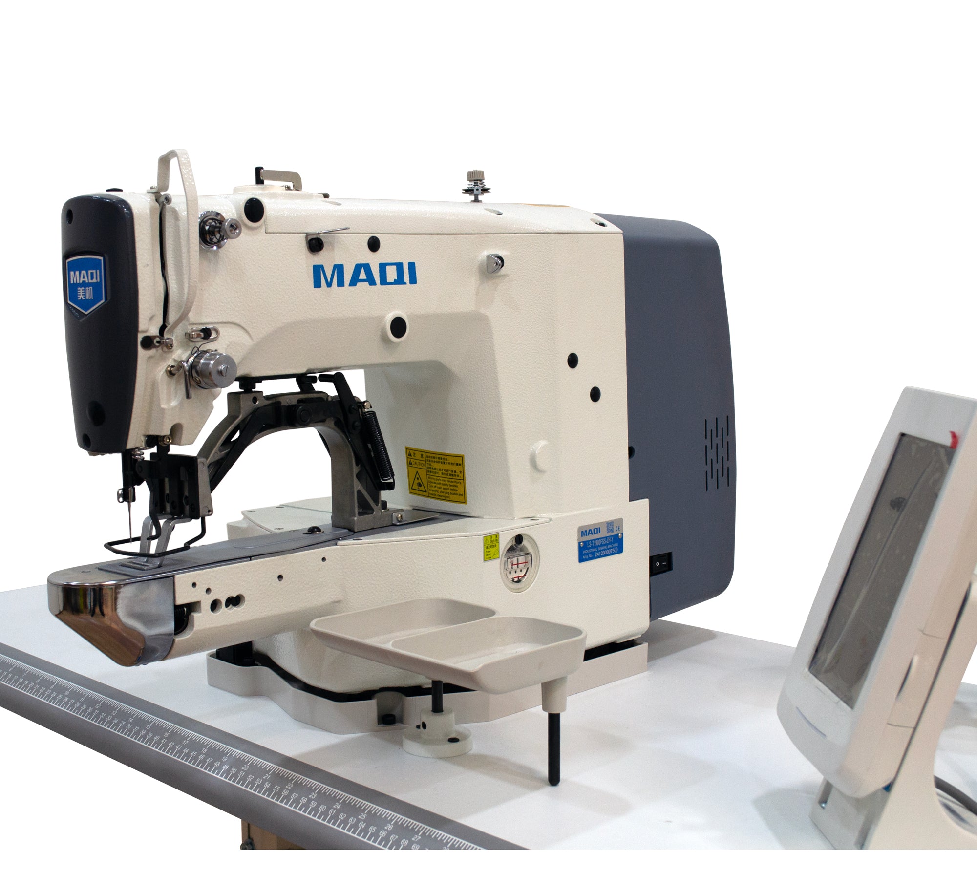 Presilladora y botonera programable MAQI LS-T1900FSS-ZH-Y (4x3 cm)