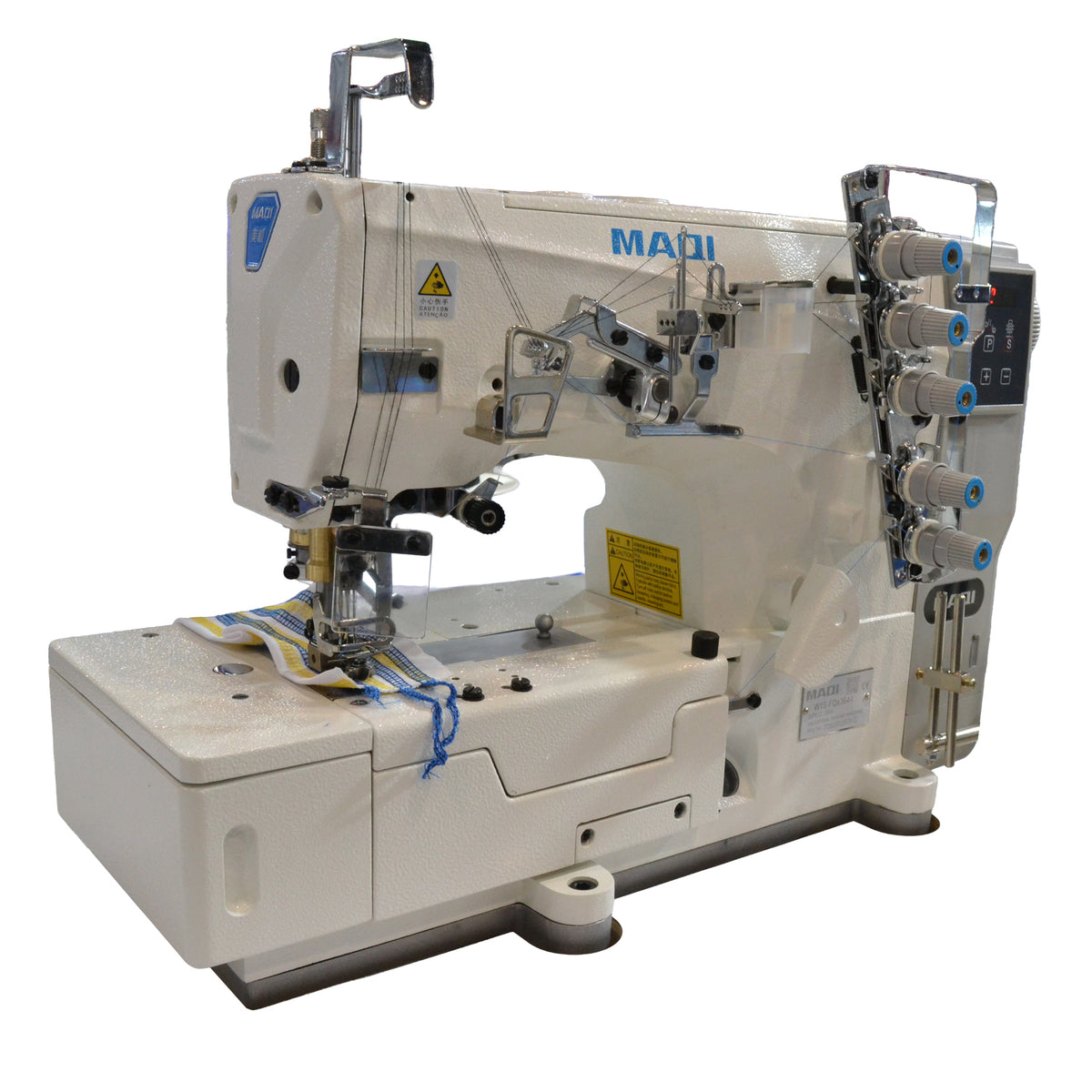 Máquina interlock 3 agujas MAQI W1S-FQX364-1 cama plana