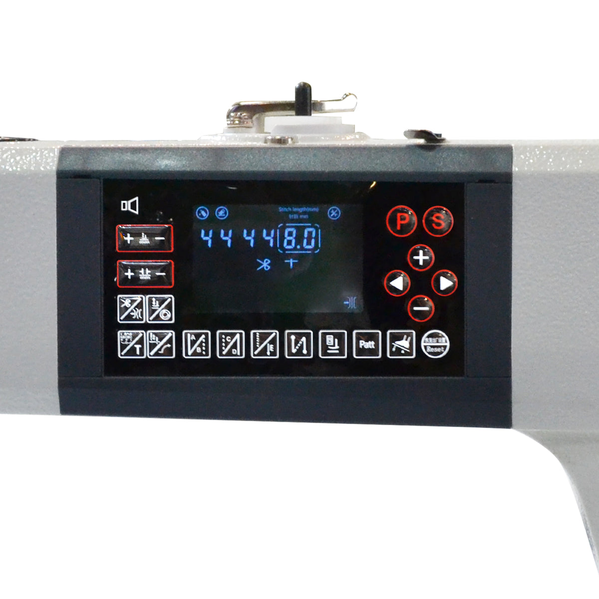 Máquina recta electrónica de 1 aguja - doble alimentación LS0313FT-TD4 Maqi